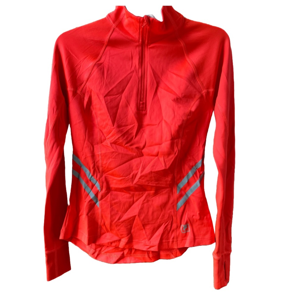 Activewear Fila Sport Bright Mandarin Long Sleeve Top - Picture 3 of 8